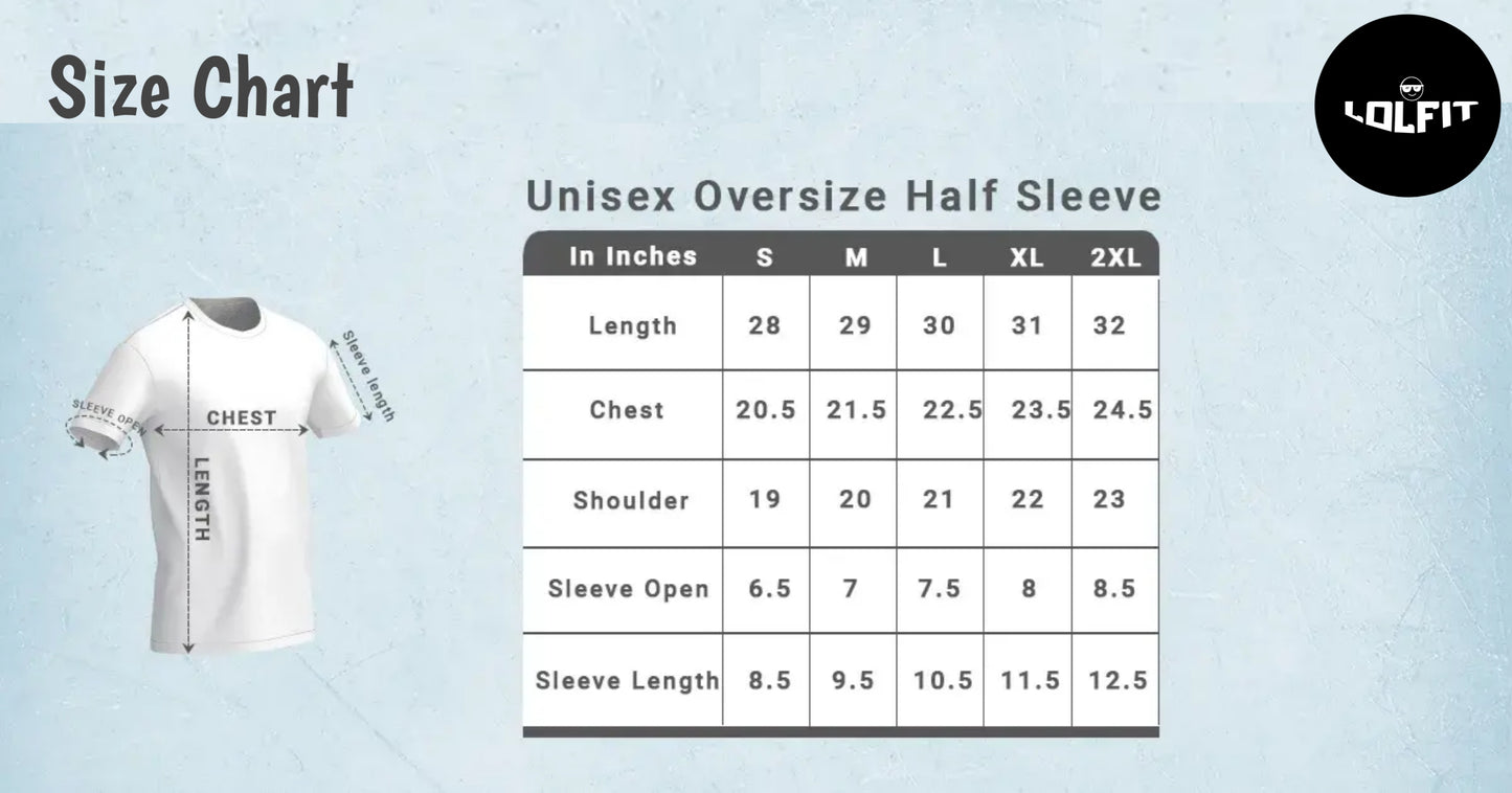 “Stu(dying) Stu(died)” Unisex Oversized T-Shirt