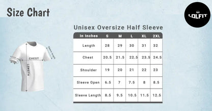 “Stu(dying) Stu(died)” Unisex Oversized T-Shirt