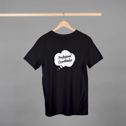 "Professional Overthinker" Unisex Oversized T-Shirt